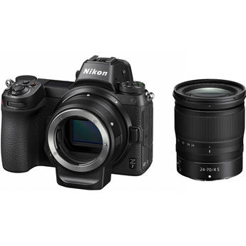 Nikon Z 7 Mirrorless Digital Camera with 24-70mm Lens and FTZ