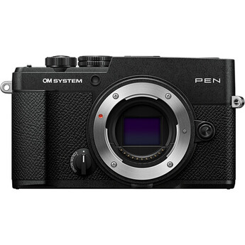 OM SYSTEM PEN Mirrorless Camera (Black)
