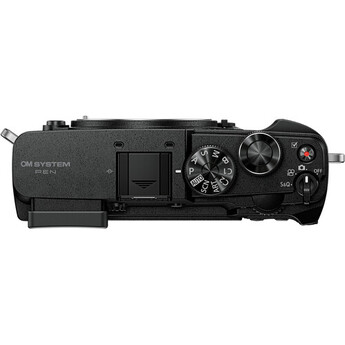 OM SYSTEM PEN Mirrorless Camera (Black) — thumbnail 5