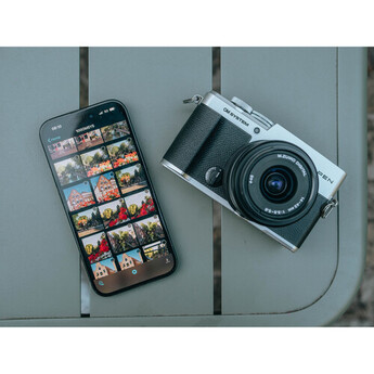OM SYSTEM PEN Mirrorless Camera (Silver) — thumbnail 11