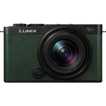 Panasonic Lumix S9 Mirrorless Camera with 18-40mm f/4.5-6.3 Lens (Dark Olive)
