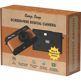Camp Snap 2 Screen-Free Digital Camera (Chestnut Brown) — thumbnail 11