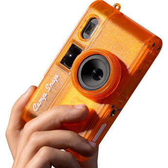 Camp Snap 2 Screen-Free Digital Camera (Tangerine Drift) — thumbnail 5
