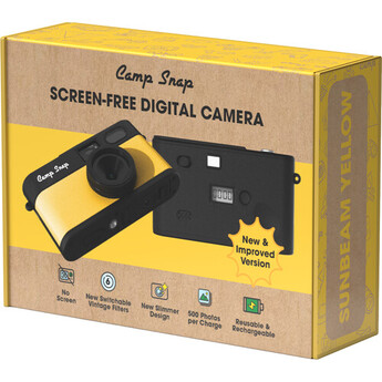 Camp Snap 2 Screen-Free Digital Camera (Sunbeam Yellow) — thumbnail 12