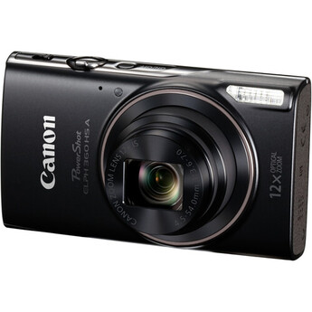 Canon PowerShot ELPH 360 HS A Digital Camera (Black) — thumbnail 4