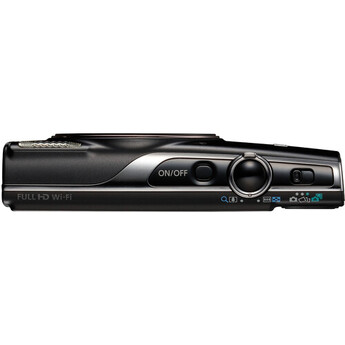 Canon PowerShot ELPH 360 HS A Digital Camera (Black) — thumbnail 5