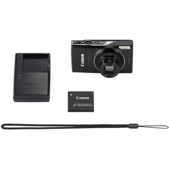 Canon PowerShot ELPH 360 HS A Digital Camera (Black) — thumbnail 7