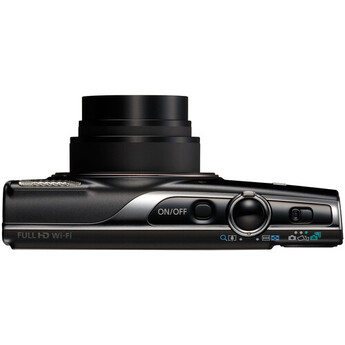 Canon PowerShot ELPH 360 HS A Digital Camera (Black) — thumbnail 8