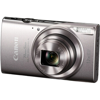 Canon PowerShot ELPH 360 HS A Digital Camera (Silver) — thumbnail 4