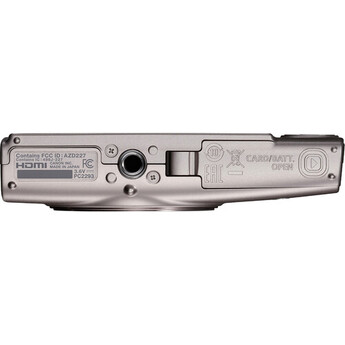 Canon PowerShot ELPH 360 HS A Digital Camera (Silver) — thumbnail 6