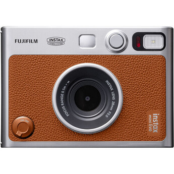 Fujifilm INSTAX MINI EVO Hybrid Instant Camera (Brown) — thumbnail 10
