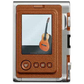 Fujifilm INSTAX MINI EVO Hybrid Instant Camera (Brown) — thumbnail 3