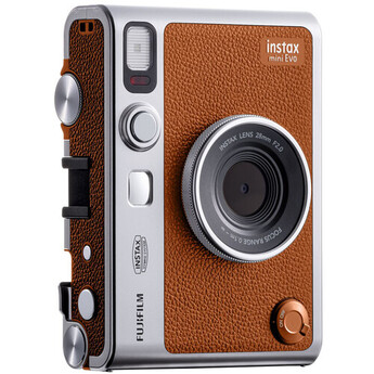 Fujifilm INSTAX MINI EVO Hybrid Instant Camera (Brown) — thumbnail 5