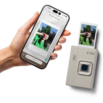 Fujifilm instax mini LiPlay+ Hybrid Instant Camera (Sand Beige) — thumbnail 18
