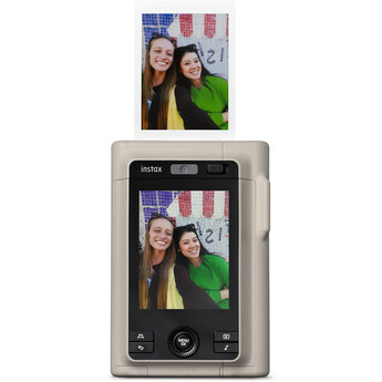 Fujifilm instax mini LiPlay+ Hybrid Instant Camera (Sand Beige) — thumbnail 2
