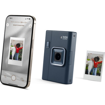 Fujifilm instax mini LiPlay+ Hybrid Instant Camera (Midnight Blue) — thumbnail 13