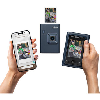 Fujifilm instax mini LiPlay+ Hybrid Instant Camera (Midnight Blue) — thumbnail 21