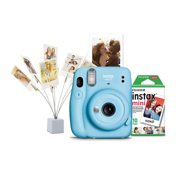 INSTAX MINI 12 Instant 2023 Holiday Camera Bundle - Pastel Blue *FREE  SHIPPING*