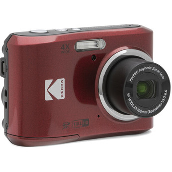 Kodak Pixpro FZ45 Digital Camera (Red) — thumbnail 8