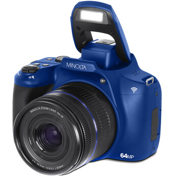 Minolta MNB10Z Digital Camera (Blue) — thumbnail 3