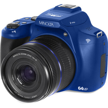 Minolta MNB10Z Digital Camera (Blue) — thumbnail 6