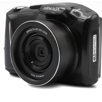 Minolta MND50 48MP Digital Camera (Black) — thumbnail 4