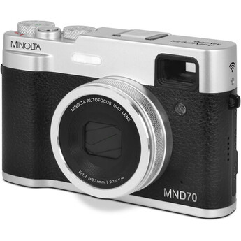 Minolta MND70 Digital Camera (Silver/Black) — thumbnail 3