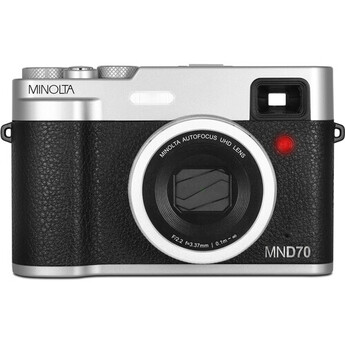 Minolta MND70 Digital Camera (Silver/Black) — thumbnail 6