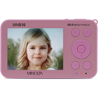Minolta MNS10 Digital Camera (Pink) — thumbnail 2