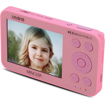 Minolta MNS10 Digital Camera (Pink) — thumbnail 9