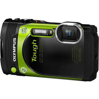 OM SYSTEM Stylus Tough TG-870 Digital Camera (Green)