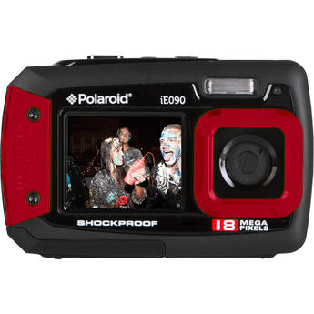 Polaroid iE090 Digital Camera (Red)