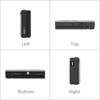 Yashica Tank Compact Digital Camera (Sky Blue) — thumbnail 4