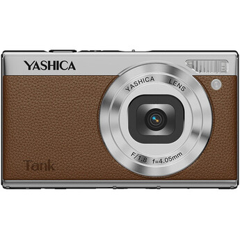 Yashica Tank Compact Digital Camera (Brown) — thumbnail 3