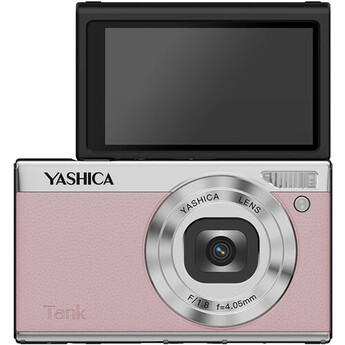 Yashica Tank Compact Digital Camera (Pink Marshmallow)