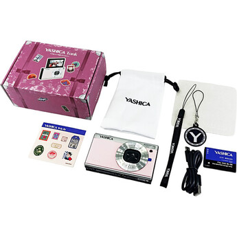 Yashica Tank Compact Digital Camera (Pink Marshmallow) — thumbnail 5