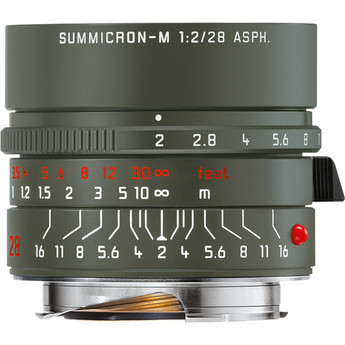 Leica Summicron-M 28mm f/2 ASPH. Edition Safari Lens