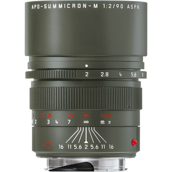 Leica APO-Summicron-M 90mm f/2 ASPH. Edition Safari Lens