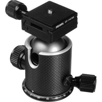 FEISOL CB-50DC Ballhead with QP-144750 Release Plate — thumbnail 3
