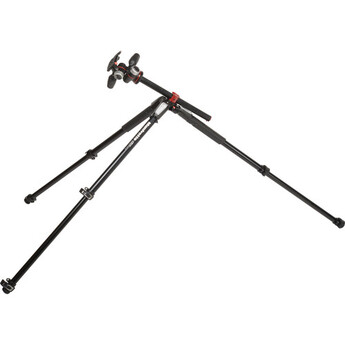 Manfrotto MT055XPRO3-3W Aluminum Tripod with 3-Way Pan/Tilt Head — thumbnail 5