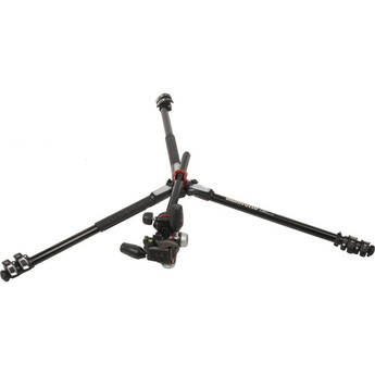 Manfrotto MK190XPRO3-3W Aluminum Tripod with 3-Way Pan/Tilt Head — thumbnail 10
