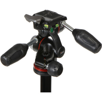 Manfrotto MK190XPRO3-3W Aluminum Tripod with 3-Way Pan/Tilt Head — thumbnail 7