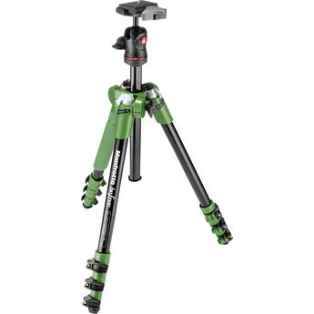 Manfrotto BeFree Compact Travel Aluminum Alloy Tripod (Green)