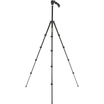 Manfrotto Compact Action Aluminum Tripod (Black)