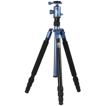 Sirui T-004X Aluminum Tripod with C-10X Ball Head (Blue)