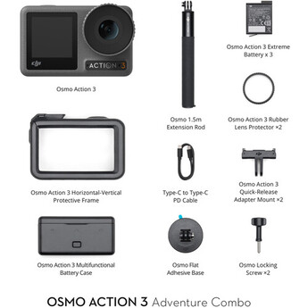 Dji Osmo Action 3 Camera Adventure Combo — thumbnail 30