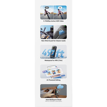 Insta360 X5 360 Action Camera Essentials Bundle — thumbnail 6