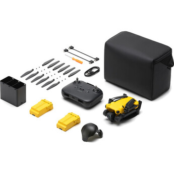 SKYROVER X1 Drone Combo (Yellow) — thumbnail 5