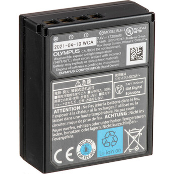 OM SYSTEM BLH-1 Lithium-Ion Battery (7.4V, 1720mAh) — thumbnail 2