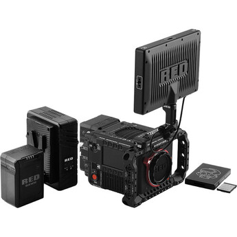 Red digital cinema V-RAPTOR [X] 8K VV Camera Starter Pack with 2 x MICRO-V Batteries (V-Mount)